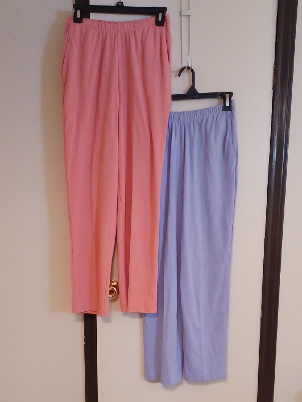 Blair Straight-Leg Pants — Peach and Perriwinkle
